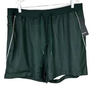 Lululemon Double Layered Mesh Shorts 7" LL Forest Green Men's Size XXL NWT